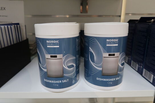 5 stk. Nordic Quality Dishwasher Salt, 1,3 kg