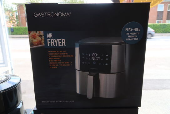 Gastronoma Airfryer 1800W, 8L , stål Airfryer