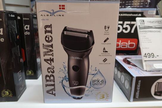 ALBA 105 shaver med elektronisk display