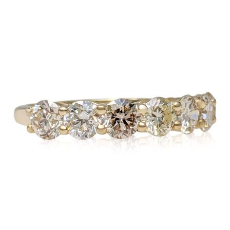 Eksklusiv Diamant ring 1,68 ct.  - Farve G-I - Klarhed VVS -  14 Kt. guld