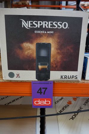 Nespresso Essenza Mini-kaffemaskine fra Krups, Sort