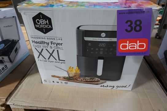 Obh Nordica Easy Fry & Grill XXL 2in1 air fryer