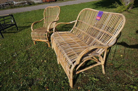 Suma Rattan Loungesofa & stol