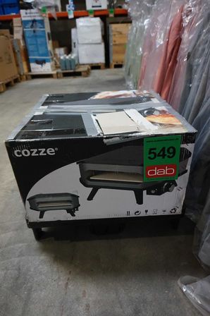 Cozze 13" Pizzaovn til gas med pizzasten 5,0KW