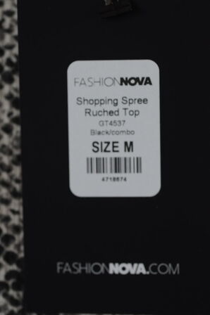 Bluse FASHIONNOVA Shopping Spree (Str. M)