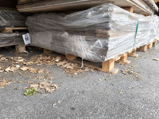 Palle med planker af røget egetræ