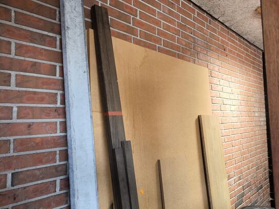 Div. MDF plader og træ