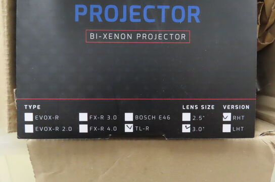 Forlygter AHARON BI-XENON PROJEKTER TL-R
