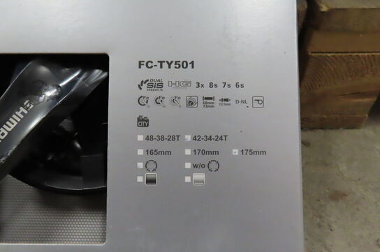 Kranksæt SHIMANO FC-TY501