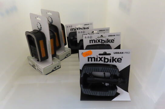 6 stk. Cykelpedaler