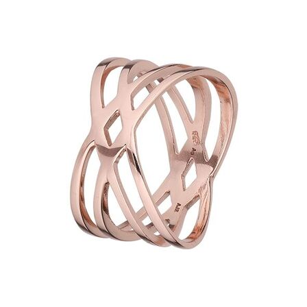 Interwining Ring - Str. XS/50-51 mm.