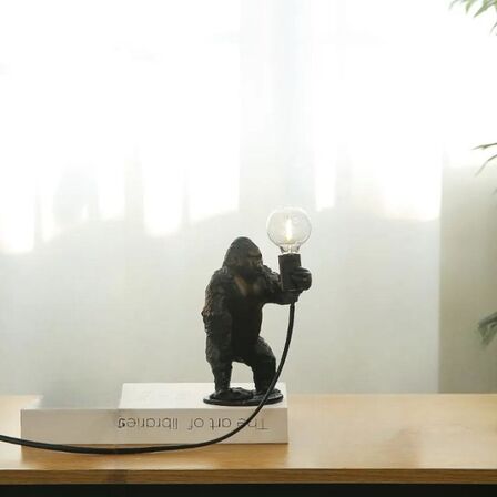 Dekorativ Gorilla lampe Stående