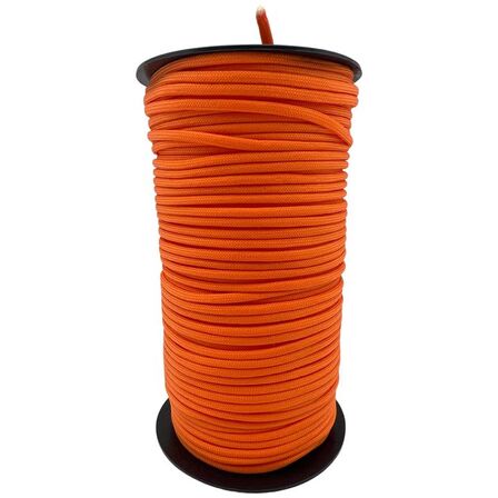 3 stk. Faldskærmsline Paracord 550 100M Orange