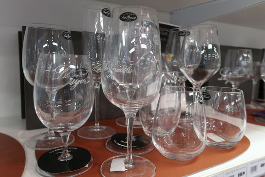 11 stk. ass. Luigi Bormioli glas