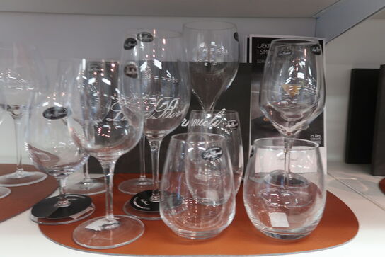 11 stk. ass. Luigi Bormioli glas