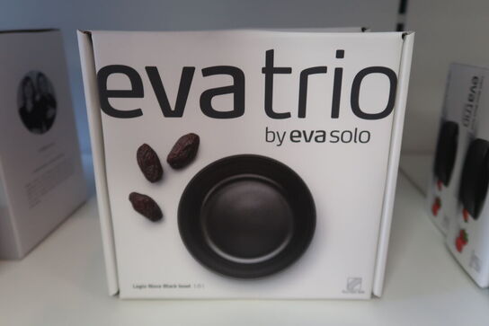 3 pk. Eva Trio Legio Nova skål sort Ø16 cm