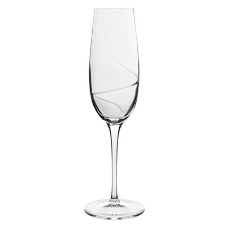6 stk. Luigi Bormioli Aero champagneglas 23,5 cl