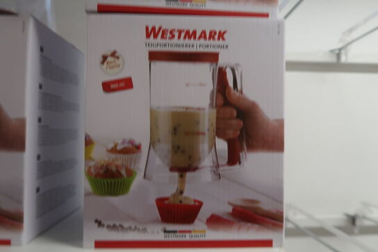2 stk. Dejdoserer fra Westmark 900 ml - Rød