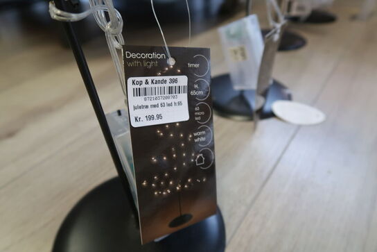 9 stk. Juletræ LED lys 65 cm