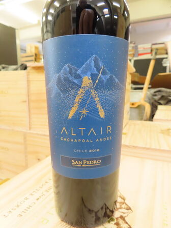 6 fl. rødvin, SAN PEDRO ALTAIR, Cachapoal Andes 2018