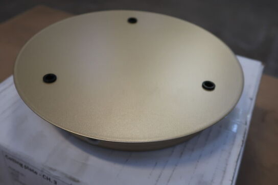 Nuura Ceiling plate 3 - Brass