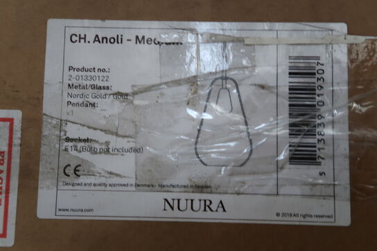 Nuura - ch. anoli, nordic gold/gold