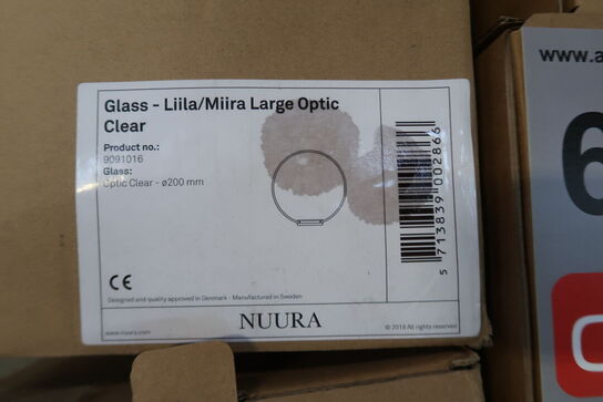 Nuura Lilla/Miira glass large, optic clear