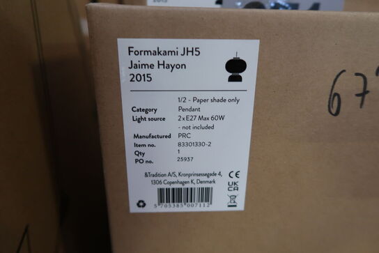 Formakami Pendant Paper Shade JH5