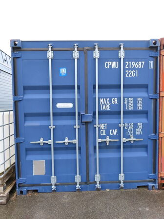 20 fod skibscontainer