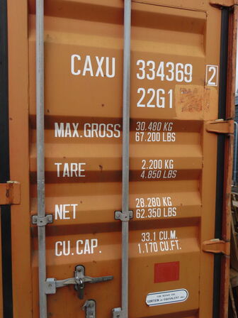 20 fod skibscontainer