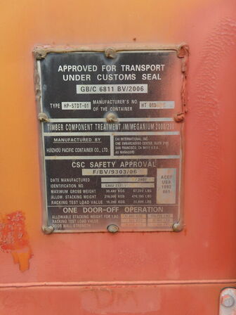 20 fod skibscontainer