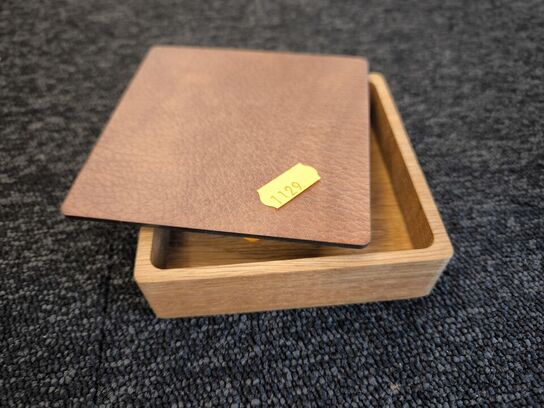 Wood box med låg LINDDNA