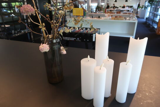Lys SIRIUS samt vase