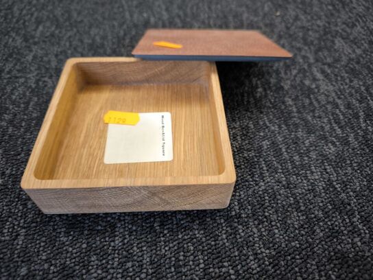 Wood box med låg LINDDNA