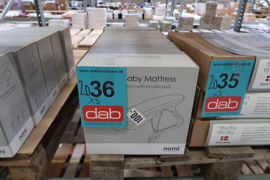 5 pk. NOMI Baby Denim mattress