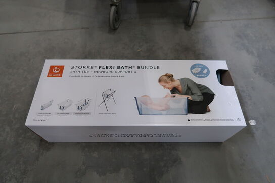Stokke Flexi Bath inkl. indsats - Ledyno blå