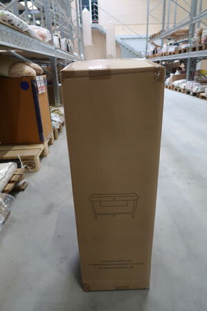 Basson Let rejseseng m. dør/net/taske 60x120, Sort
