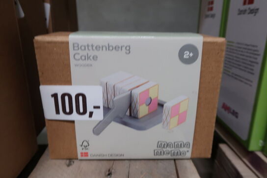 2 pk. MAMAMEMO Legemad - BATTENBERG KAGE
