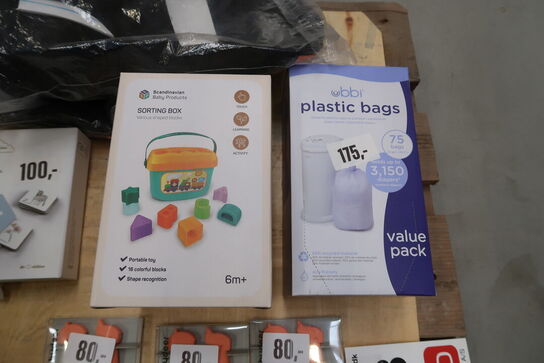 Diverse barne tilbehør m.m. 