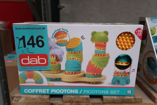 2 pk. Ludi Byggesæt Dele