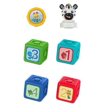 4 pk. Magnetiske Aktivitetsklodser fra Baby Einstein