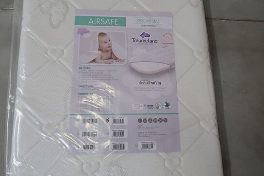 3 stk. Träumeland Lux Air Safe madras - 40x80 cm 
