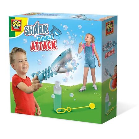 6 pk. Sæbebobler fra SES Creative - Shark Bubble Attack