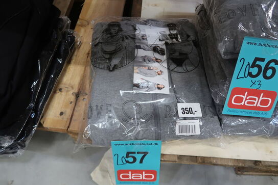 3 stk. Parents Hoodie fra Love Radius - Grey - Str. XL