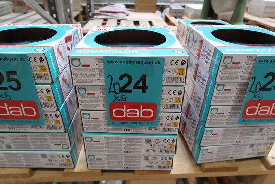 5 pk. Ludi vandfarver med spejl