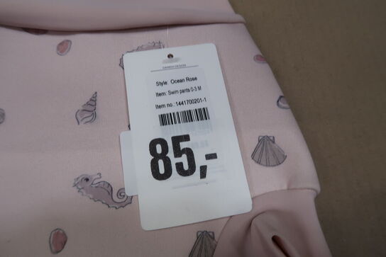 40 stk. Vanilla Copenhagen Blebadebukser Neopren Ocean Rose - str. 0-3 mdr.