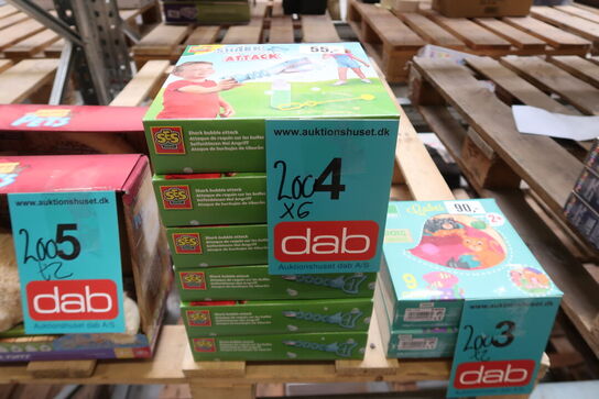 6 pk. Sæbebobler fra SES Creative - Shark Bubble Attack