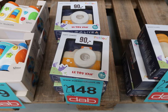 4 pk. Le Toy Van - Wooden Toy Camera