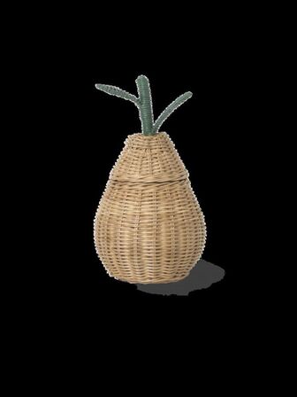 Ferm Living, Braided Storage, Large Pear, Natural