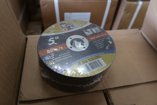 400 pcs. Cutting discs 125mm for metal and stainless